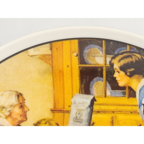 Wall Decor Plate Add Two Cups And A Measure Of Love 8 1/2" Year 1983 Mother Day - Picture 7 of 15